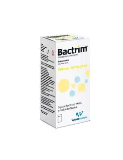 Bactrim 200/40mg Suspensión con 5 ml