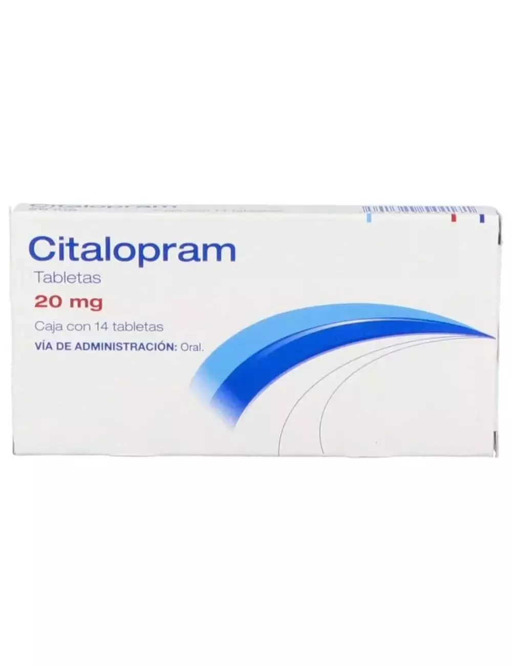 Citalopram 20 mg Caja Con 14 Tabletas.