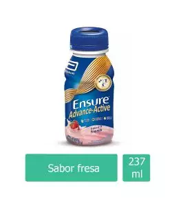 FRM-Ensure Advance Fresa Frasco De 237 mL