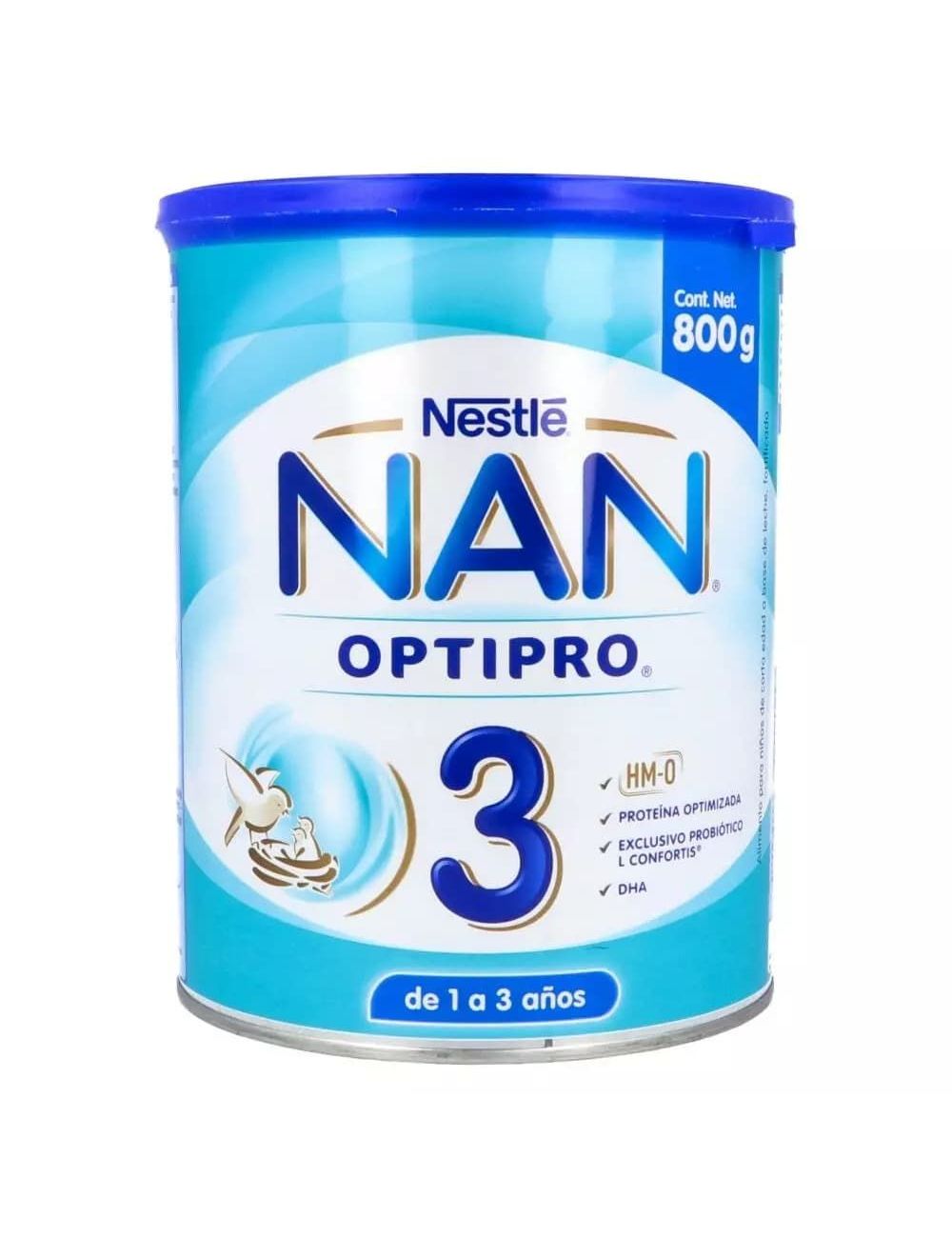 NAN 3 Optipro Polvo en Lata 800 g