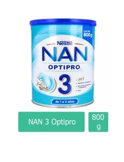 NAN 3 Optipro Polvo en Lata 800 g