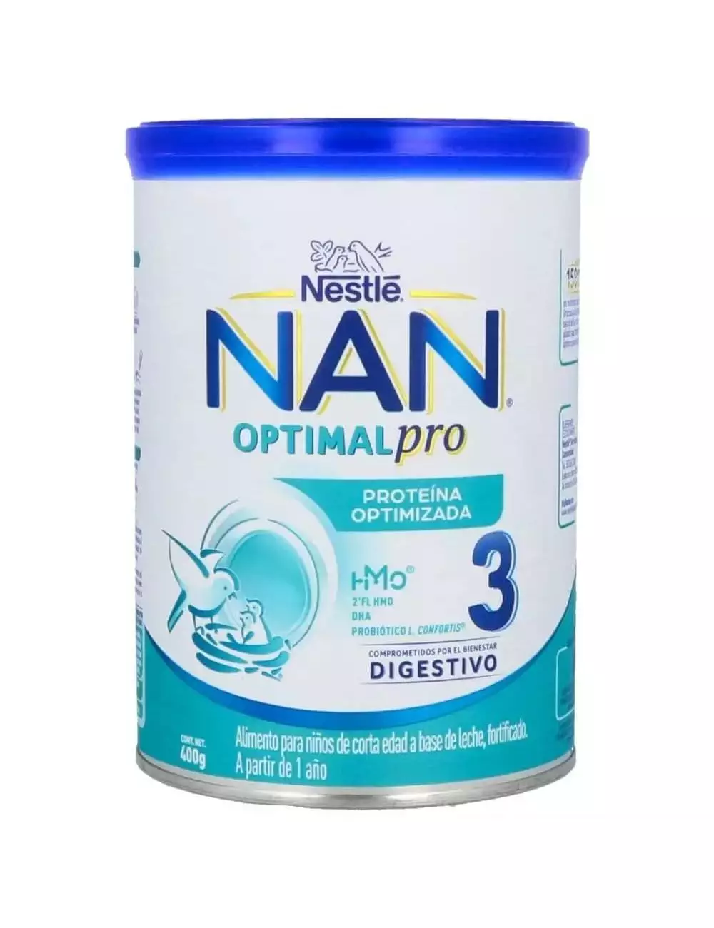 Nan 3 OptimalPro Lata Con Polvo Con 400 g