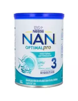 Nan 3 OptimalPro Lata Con Polvo Con 400 g