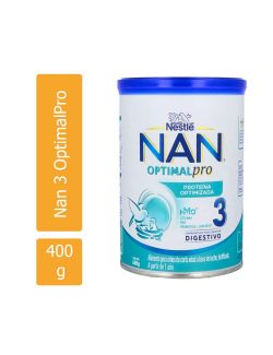 Nan 3 OptimalPro Lata Con Polvo Con 400 g