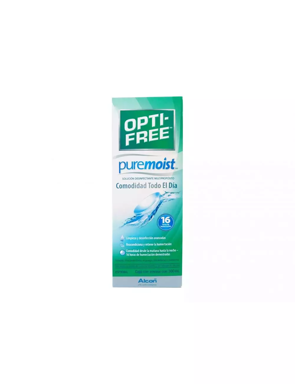 Opti Free Pure Moist Caja Con Frasco De 300 mL