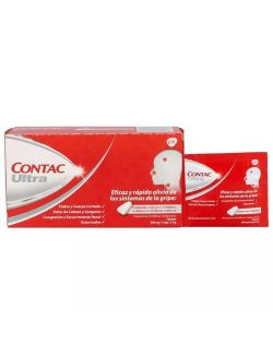 Contac Ultra 500 mg / 50 mg / 2 mg Caja Con 12 Tabletas