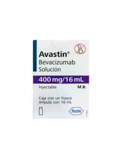 Avastin Solución 400 mg Caja Con Frasco Ámpula 16 mL - RX3