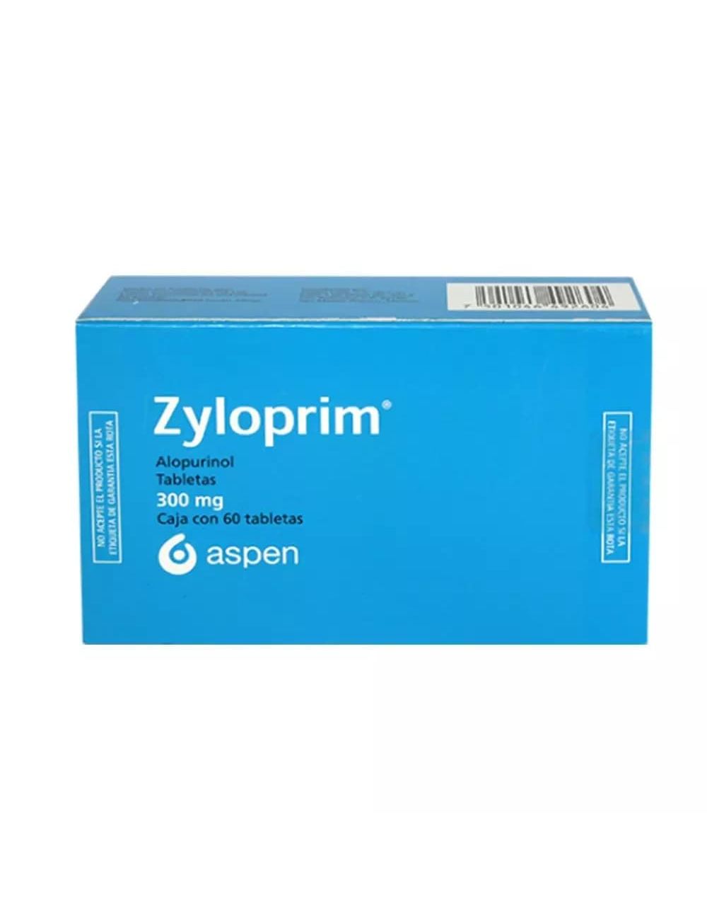 Zyloprim 300 mg Caja Con 60 Tabletas