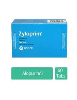 Zyloprim 300 mg Caja Con 60 Tabletas