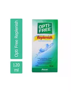 Opti Free Replenish Caja Con Frasco Gotero De 120 mL