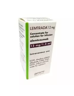 Lemtrada 12 mg / 1.2 mL Solución Inyectable Caja Con 1 Frasco Ámpula