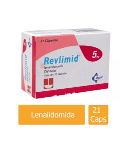 Revlimid 5 mg Caja Con 21 Cápsulas