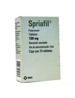 Spriafil 100 mg Caja Con 24 Tabletas