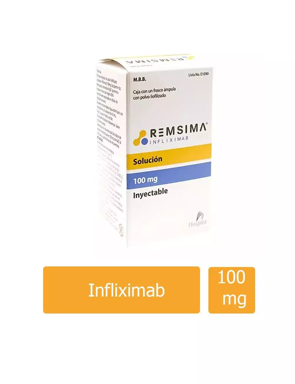 REMSIMA® 100 mg (Infliximab) - Frasco Ámpula - Celltrion Healthcare- RX3
