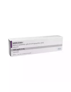 MIRCERA® 150 µg/0.3 ml (Metoxi Polietilen Glicol Eritropoyetina Beta) - Jeringa Prellenada- Roche - RX3