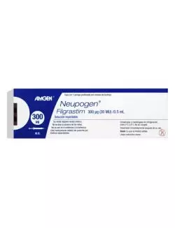 Neupogen 300 Mcg Caja Con Una Jeringa Prellenada De 0.5 mL - RX3