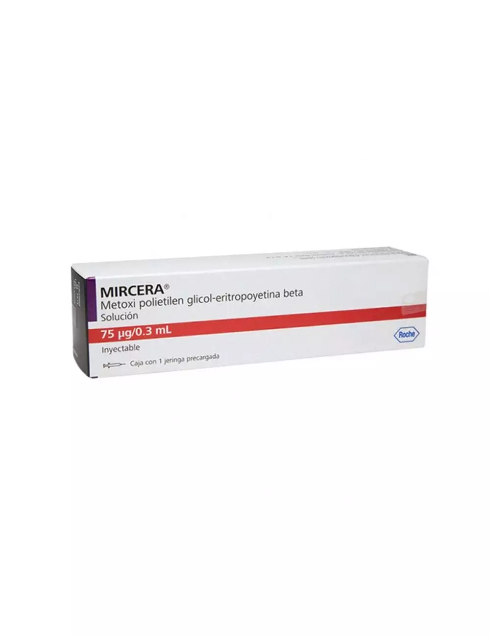 Mircera 75 mcg / 0.3mL Caja Con 1 Jeringa Precargada - RX3