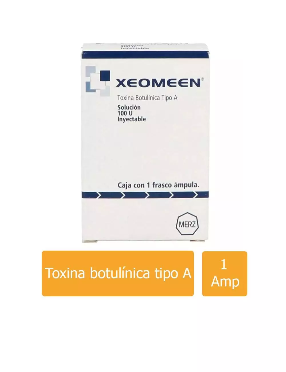 Xeomeen® 100 U - 1 Frasco Ámpula (Toxina Botulínica Tipo A) - Merz