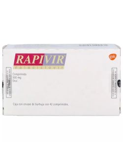 Rapivir 500 mg Caja Con 42 Tabletas