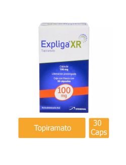 Expliga® XR 100 mg (Topiramato) - 30 Cápsulas - Stendhal