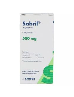 Sabril 500 mg Caja Con 60 Tabletas