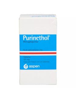 Purinethol 50 mg Con 25 Tabletas