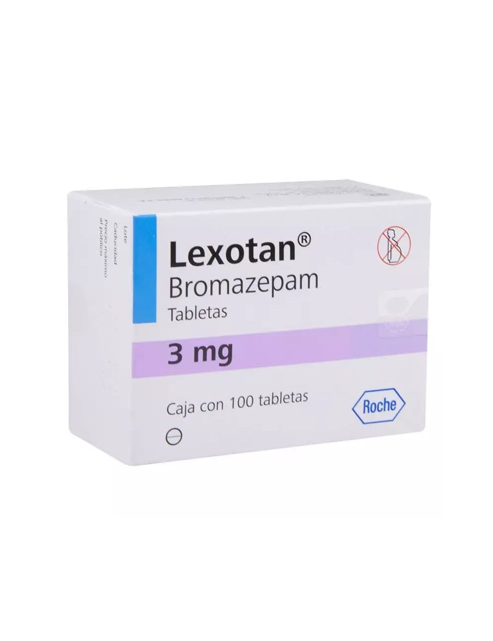 Lexotan 3 mg Caja Con 100 Tabletas - RX1.