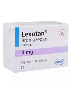 Lexotan 3 mg Caja Con 100 Tabletas - RX1.