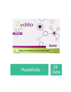 Zydilo 200 mg (Modafinilo) | 28 Tabletas | Zydus