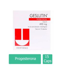 Gelustin 400 mg Caja Con 15 Cápsulas