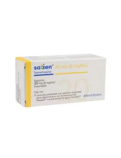 Saizen 20 mg (8 mg/mL) Caja Con Un Cartucho Precargado - RX3