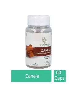 Canela Bote con 60 cápsulas de 500 mg