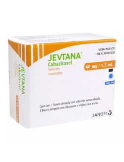 Jevtana Solución 60 mg / 1.5 mL Caja Con Frasco Ámpula