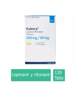 Kaletra 200 mg/50 mg Caja Con 120 Comprimidos