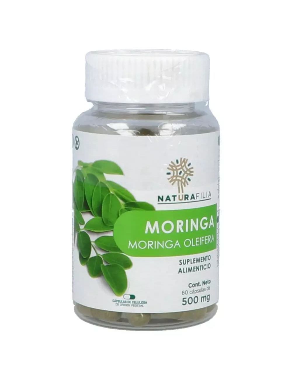 Moringa Bote Con 60 Cápsulas De 500 mg