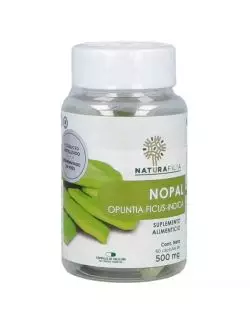 Nopal Bote Con 60 Cápsulas De 500 mg