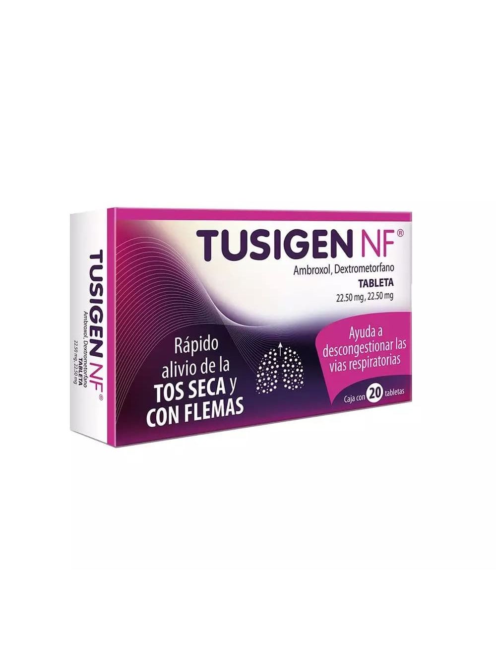 Tusigen NF Tabletas Caja Con 20 Tabletas