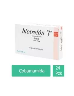 Biotrefon L 1000 Mcg Caja Con 24 Sobres