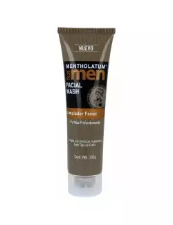 Limpiador Facial Mentholatum For Men Tubo Con 100 g