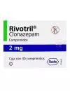 Rivotril 2 mg Caja Con 30 Comprimidos - RX1.