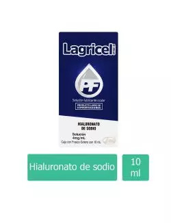 Lagricel PF Ofteno 4 mg/mL Solución Frasco Gotero Con 10 mL