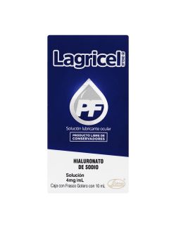 Lagricel PF Ofteno 4 mg/mL Solución Frasco Gotero Con 10 mL