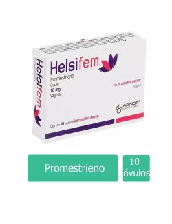 Helsifem 10 mg Caja Con 10 Óvulos