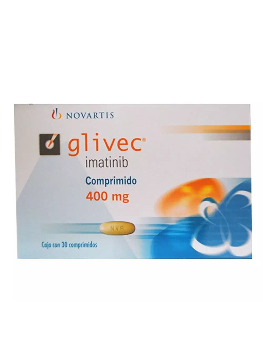Glivec 400 mg Caja con 30 comprimidos