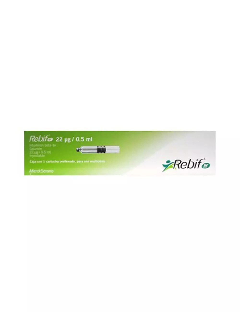 Rebif NF 66MCG/1.5ML (22MCG/.05ML) Caja con 1 cartucho prellenado-RX3