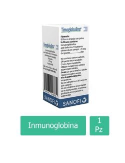 Timoglobulina Inyección 25 mg/5 mL - RX3