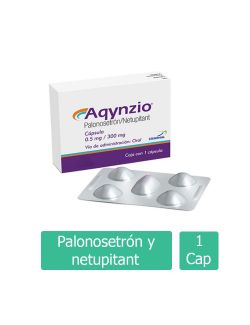 Aqynzio® 0.5 mg/300 mg - 1 Cápsula (Palonosetrón/Netupitant) - Stendhal