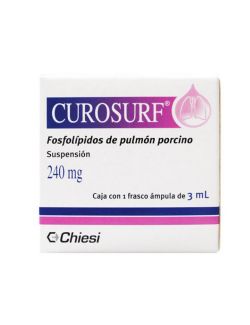 Curosurf 240 mg Caja con Frasco Ámpula 3 ml-RX3