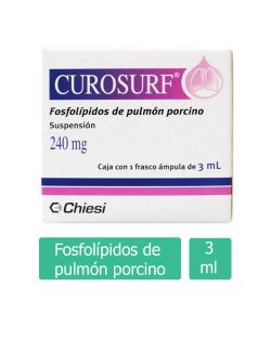 Curosurf 240 mg Caja con Frasco Ámpula 3 ml-RX3