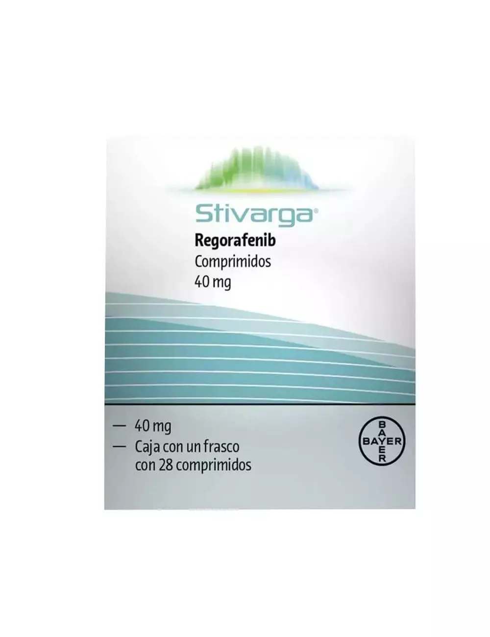 Stivarga® 40 mg (Regorafenib) - Caja con 28 Comprimidos - Laboratorio Bayer